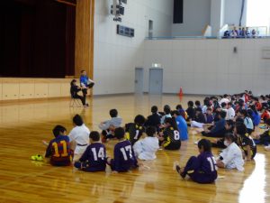 あわら市スポーツ結団式スポーツ講習会